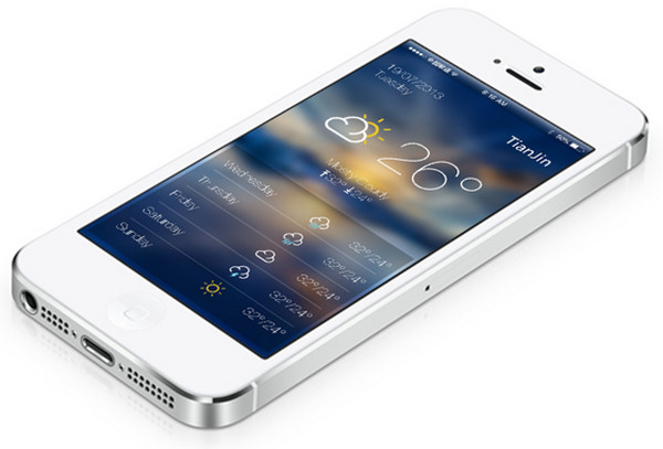 ios 7 weatherapp设计