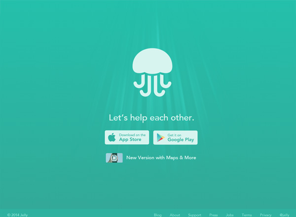jelly-简洁网站设计